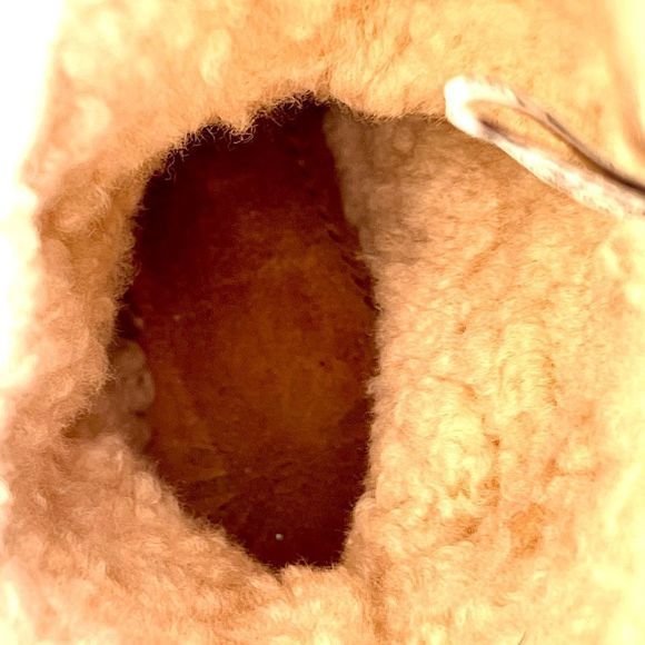 UGG Elijo Chestnut Leather & Shearling Boots — SZ 8 EXCELLENT CONDITION‎ - Picture 8 of 12